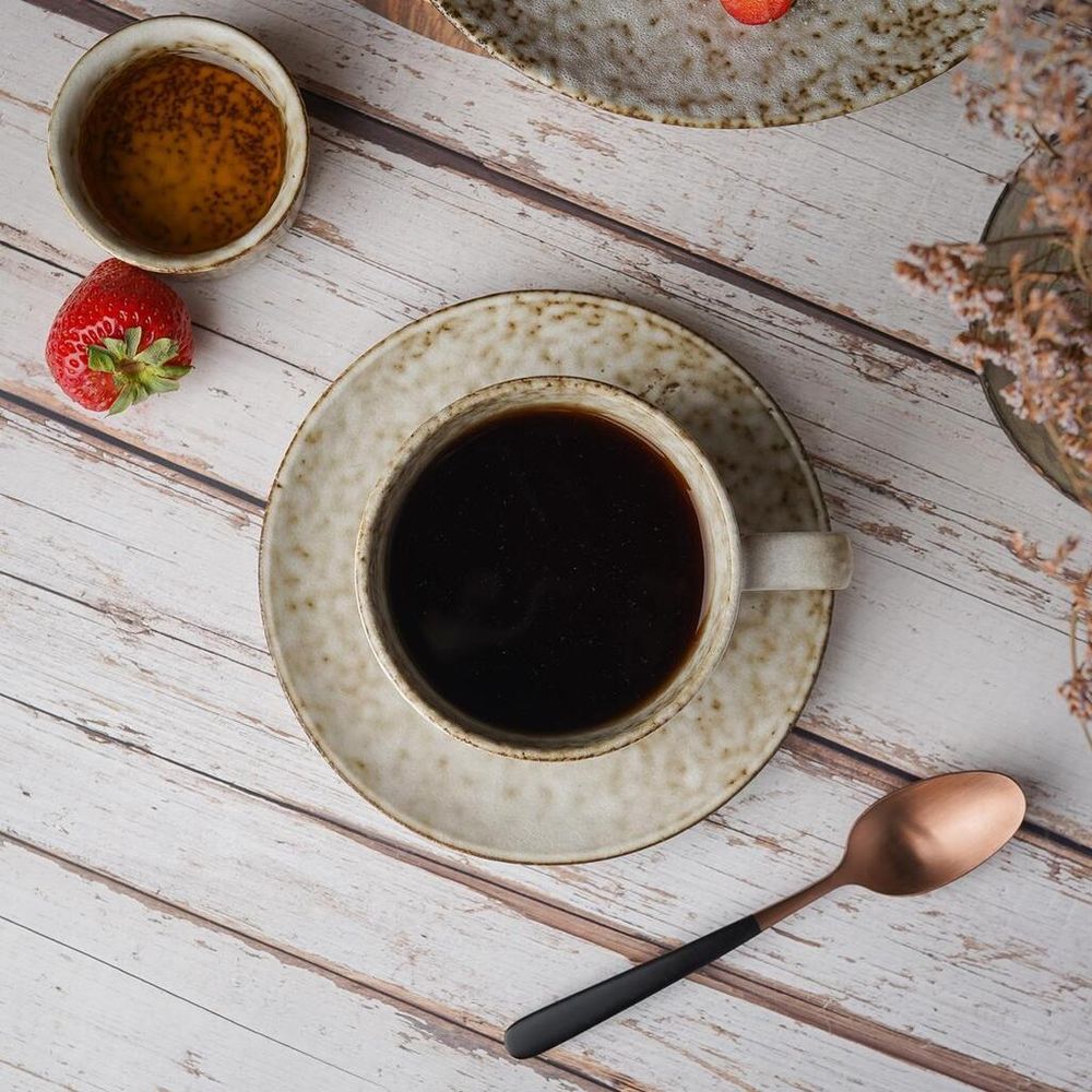 Чайная пара 330 мл d 9,8 см h7,5 см Brown Spider Silk P.L. Proff Cuisine [4]