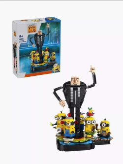 Конструктор Грю и миньоны 839 деталей