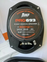 колонки автомобильные овалы AMP PRO 693 6х9
