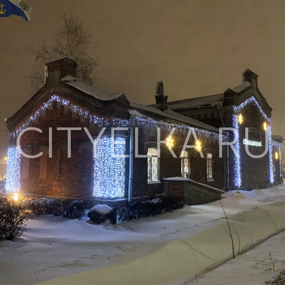 Светодиодный занавес, мерцание