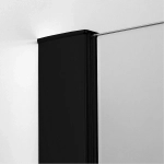 Душевая дверь NEW TRENDY NEW RENOMA BLACK D-0197A/D-0198A 100 стекло прозрачное/профиль черный