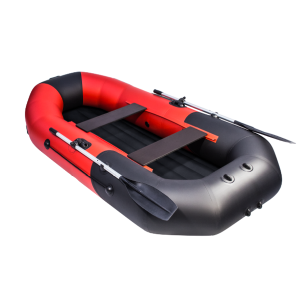 Лодка ПВХ Таймень NX 270 НД "Комби" красный/черный