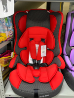 Автокресло 513 RF (Teddy Bear) ПК (17. RED+BLACK DOT)