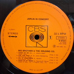 Janis Joplin / Joplin In Concert (2LP)