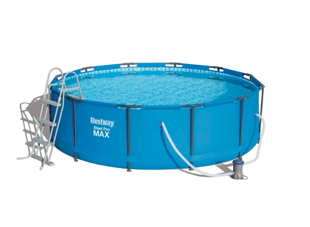 Бассейн каркасный Steel Pro MAX 366*100 см + 2 аксессуара Bestway (56418)