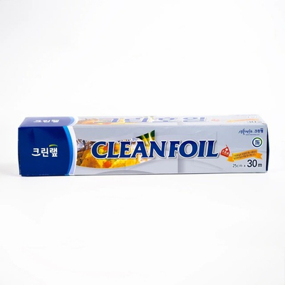 Алюминиевая фольга пищевая CLEAN WRAP (25см*30м)