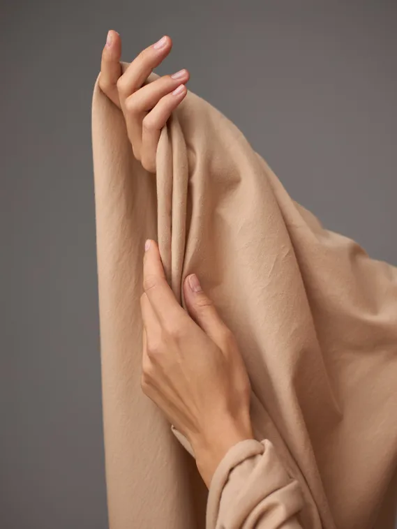 Кулирка хлопок, 140 гр/м, бежевый 775