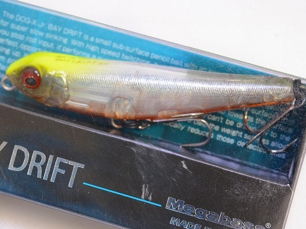 Воблер Megabass Dog-X Jr, Bay Drift (Gp Chart Head Ob)