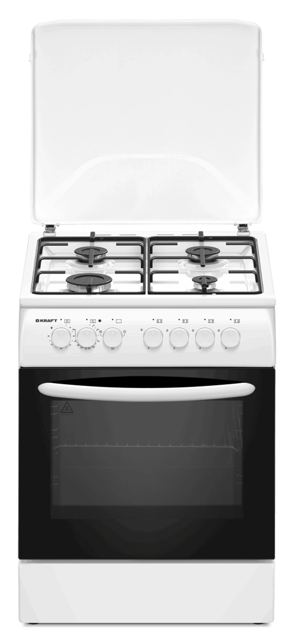 Плита газовая KRAFT KF-FSK6402EW