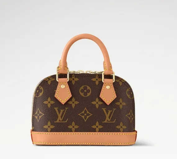Сумка Louis Vuitton Alma коричневый
