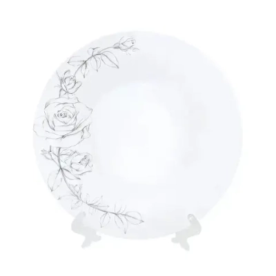 Тарелка обеденная Эскиз розы 23 см