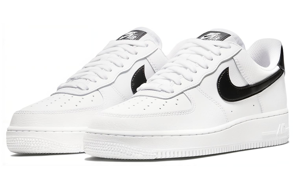 Кроссовки Nike Air Force 1 White Black (Женская размерная сетка)