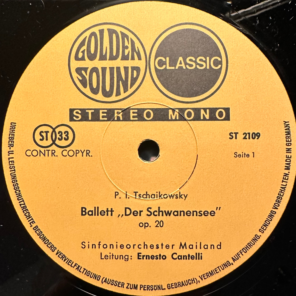 Чайковский - Лебединое озеро соч. 20 / Итальянское каприччио (Германия)