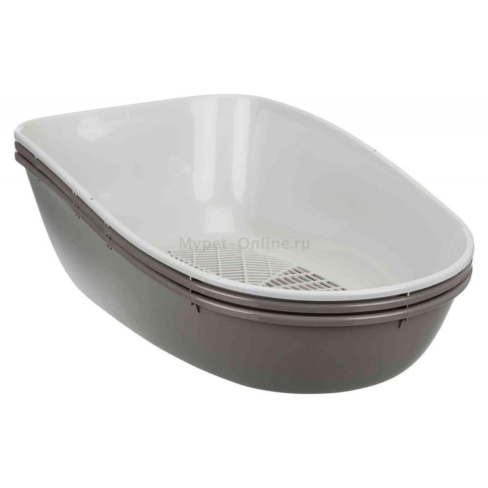 Туалет для кошек Trixie Berto Top, размер 39x42x59см., серый