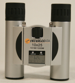 Бинокль STURMAN 10x25 с термометром