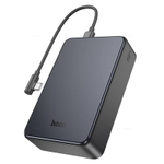 Hoco J170A Starlight 22.5W+PD20W универсальный портативный аккумулятор с кабелем (20000mAh) (metal grey)
