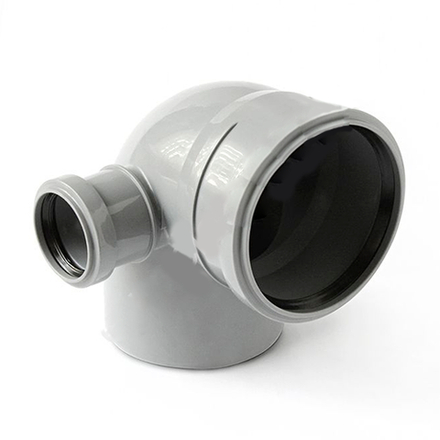 Отвод d110*90° с левым выходом d50