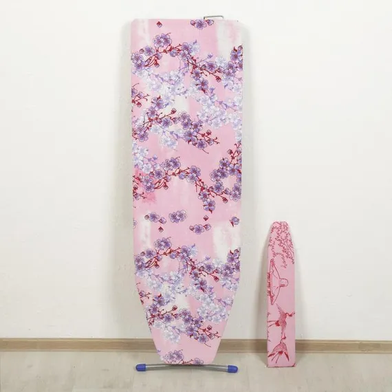 Доска гладильная Nika «Лина 4», 112×34,5 см, два положения высоты 70, 80 см, рисунок МИКС