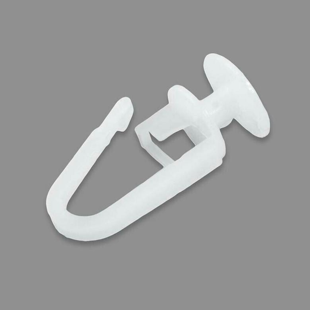 Крючок потолочный для штор 26х11мм, 10шт потолочный 11 мм