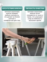 Акриловая краска для мебели и дерева венге 1 литр