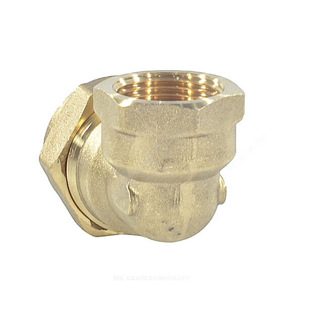 Угольник латунь 90гр 15Aх1/2" обжим/ВР STAHLMANN SEFL1501/2BEF