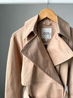 Хлопковый тренч Cos, XS