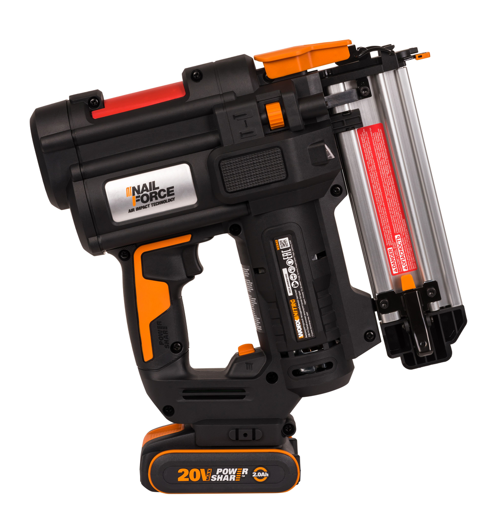 Аккумуляторный гвоздезабивной пистолет WORX WX842