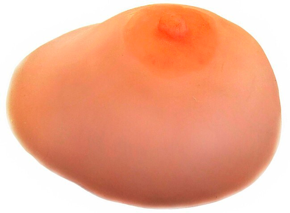 Протез молочной железы большой (Цвет: телесный)