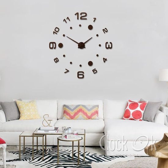 Настенные 3D часы Radius