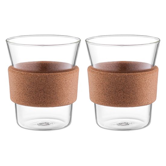 Набор из 2-х стаканов corc collection, 450 мл