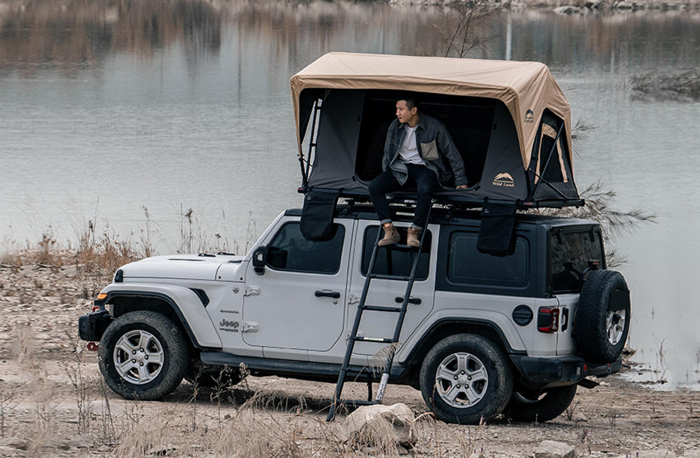 Палатка на крышу автомобиля Wild Land Normandy Auto 120 pro