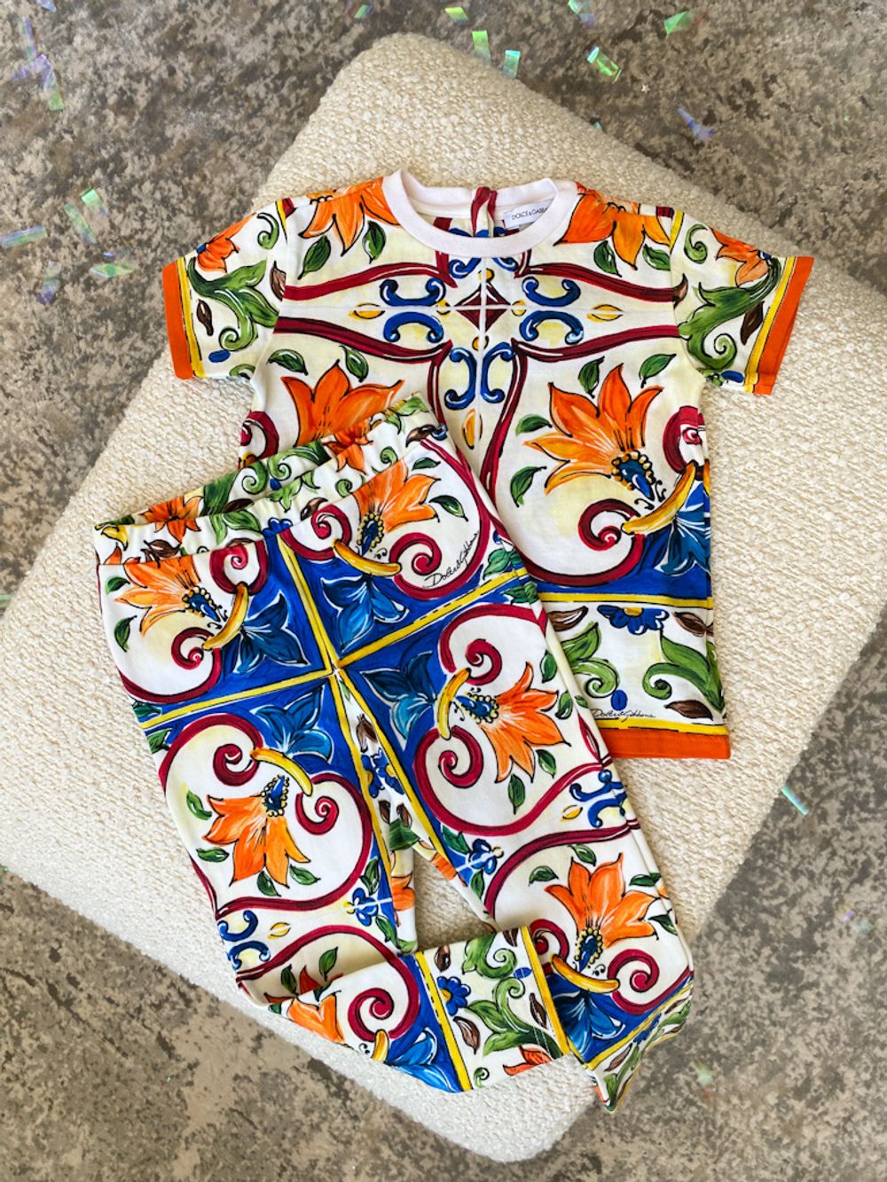 Хлопковый костюм Dolce&Gabana, 86