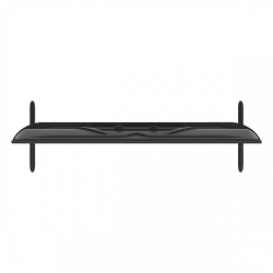Телевизор 32" BQ 32FSF02B, HD, черный, СМАРТ ТВ, Салют ТВ