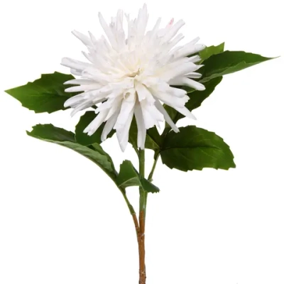 Цветок искусственный «Natur» 74см Хризантема белая