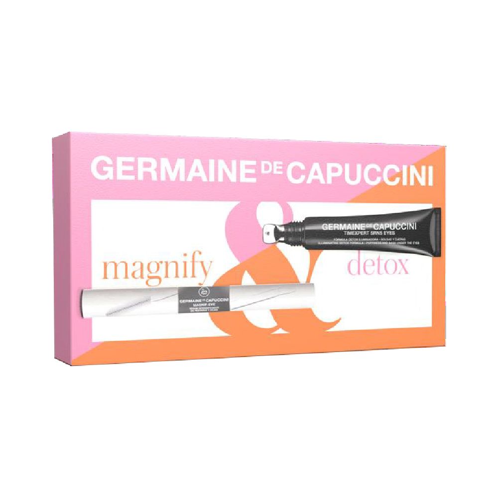 GERMAINE DE CAPUCCINI MIRADA 10 SRNS DETOX 15ML + MAGNIF-EYE 10ML