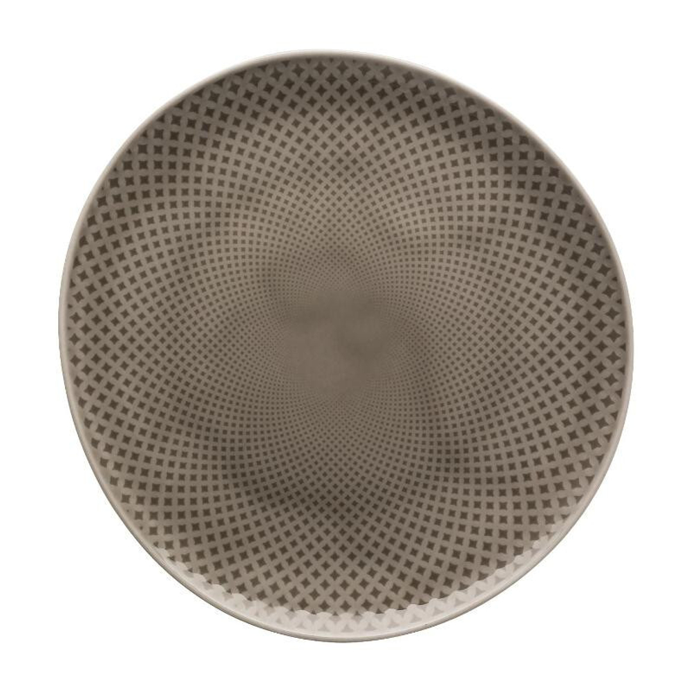 Rosenthal 'Junto Pearl Grey - Porzellan' Тарелка плоская 22 см