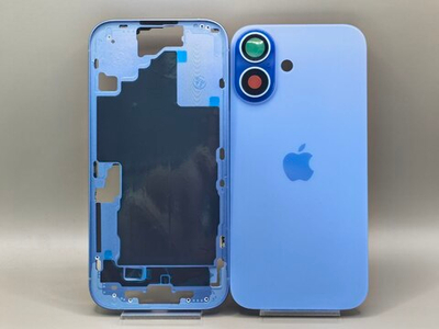 Корпус iPhone 16 Ultramarine/ Blue/ Синий ориг