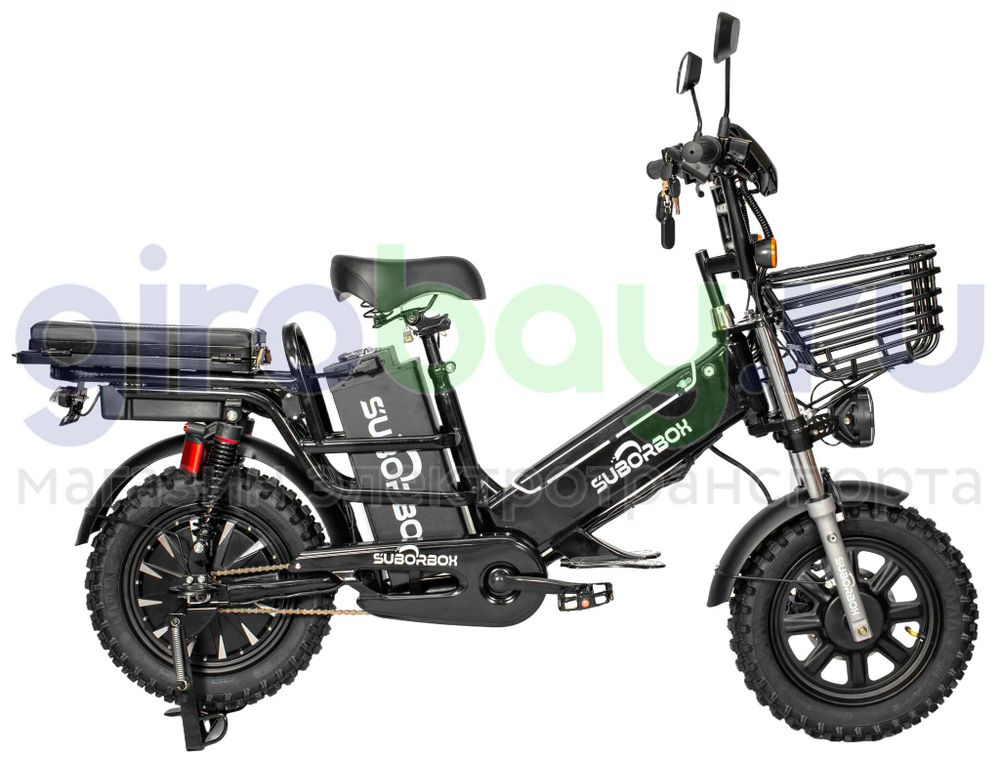 Электровелосипед SUBORBOX B01 (60V/31Ah) внедорожная резина фото №4