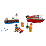 LEGO City: Пожар в порту 60213 — Dock Side Fire — Лего Сити Город