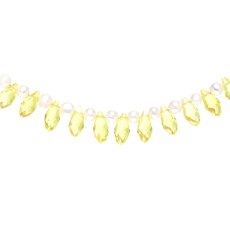 Колье Жемчужный Кристалл – Жёлтое