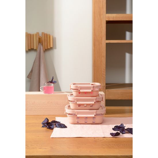 Контейнер для запекания, хранения и переноски продуктов Smart Solutions, 1050 мл, бежевый