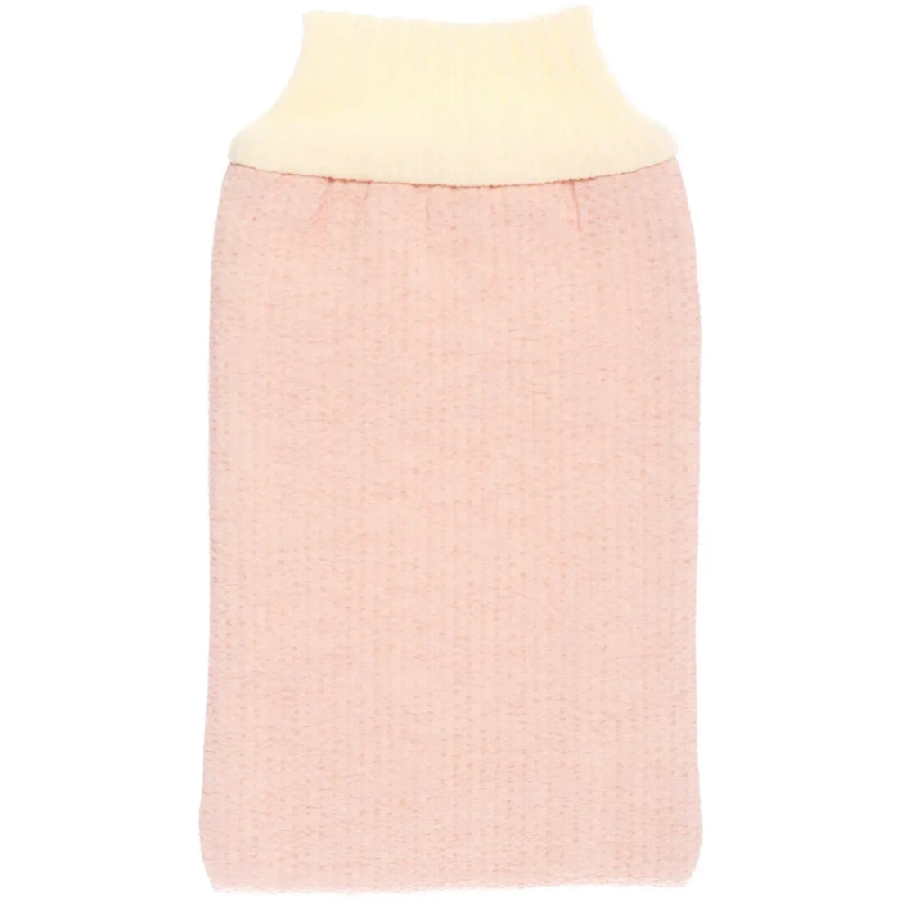 Мочалка - варежка массажная «Premium - RIKOTTO», цвет нежно-розовый, 24,5*15,5см (ZIPпакет)