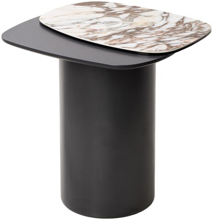 Стол М-City DISAUR Кофейный Арвид (Arvid) Tl-312 Испанская керамика на стекле, МДФ, темно-серый МДФ каркас