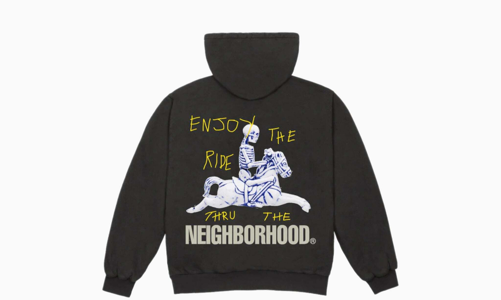 Travis Scott Cactus Jack x Neighborhood Carousel Hoodie "Black"