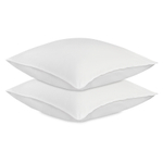 Набор наволочек из плотного сатина белого цвета из коллекции essential, 70х70 см