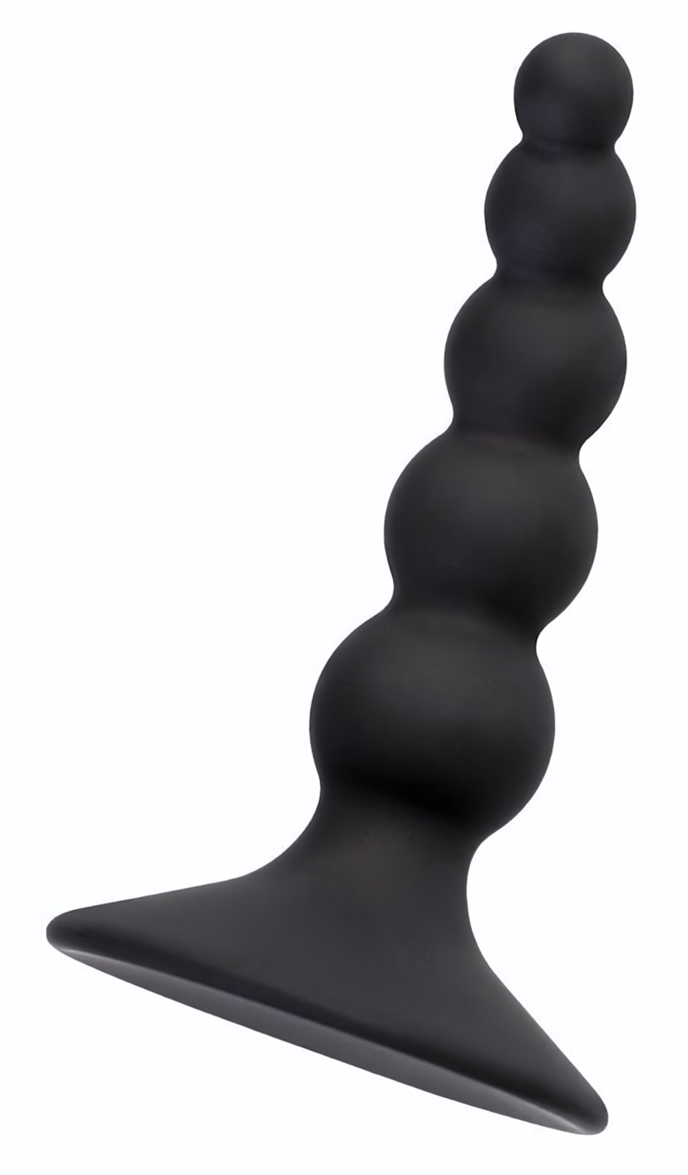 Черная анальная втулка Bootes - 10 см. (Цвет: черный)