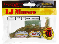 Виброхвосты съедоб. искусст. LJ Pro Series MINNOW 2.2in (05.60)/T51 10шт.