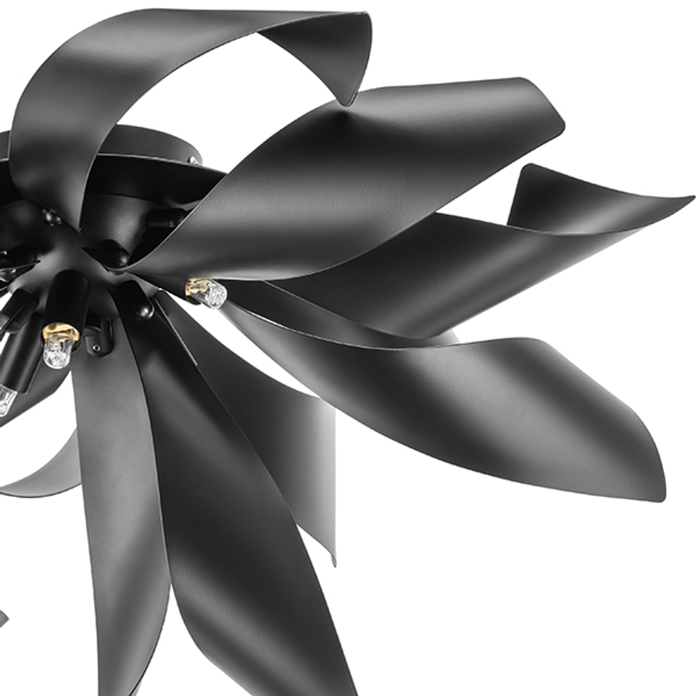 754167 Люстра TURBIO 6х6W (led) G9 ЧЕРНЫЙ