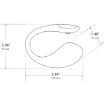 Розовое силиконовое виброяйцо 10см с управлением через приложение Lovense Lush 4 Smart Vibrating Egg Pink