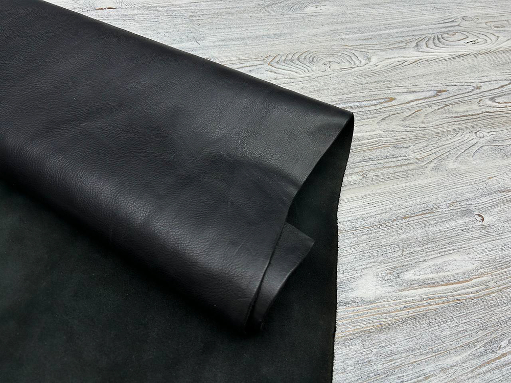 Vacchetta Pirus Nero (1,8-2,0 мм), цв. Черный, натуральная кожа